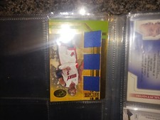 dwayne wade triple jersey card #1/9 07 08 bowman elevation relics