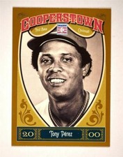 2013 Panini Cooperstown #91 Tony Perez - NM-MT