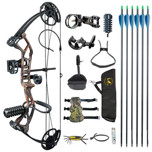 TOPOINT M2 Youth Compound Bow 10-40lb Adjustable17-27" Draw For Target Archery - Picture 1 of 17