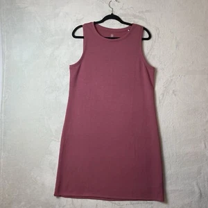 GAIAM Sleeveless Tank Dress Women's Size LG Rose Liquid Knit - Bild 1 von 20