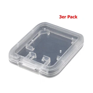 3er Pack - Hülle Etui Aufbewahrungsbox für SD MMC + Micro SD Karte - Bild 1 von 2