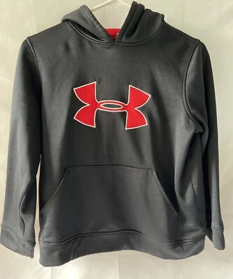 Sudadera con capucha suelta Under Armour para niños talla mediana Foto 1 de 4