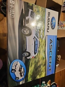 Juego de bloques de construcción Subaru Ascent Subaru coleccionable 867 piezas nuevo precintado - Imagen 1 de 2