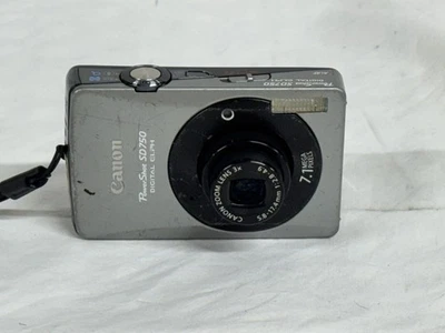 Cámara digital Canon PowerShot Digital ELPH SD750/IXUS 75 7,1 MP LEER Foto 1 de 4