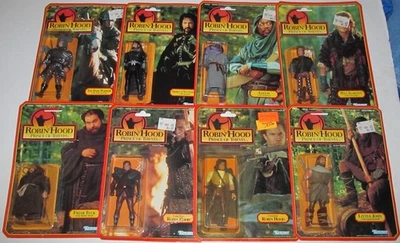 Kenner Robin Hood 1991 Príncipe de los Ladrones conjunto completo de 8 figuras sellado nuevo Foto 1 de 4