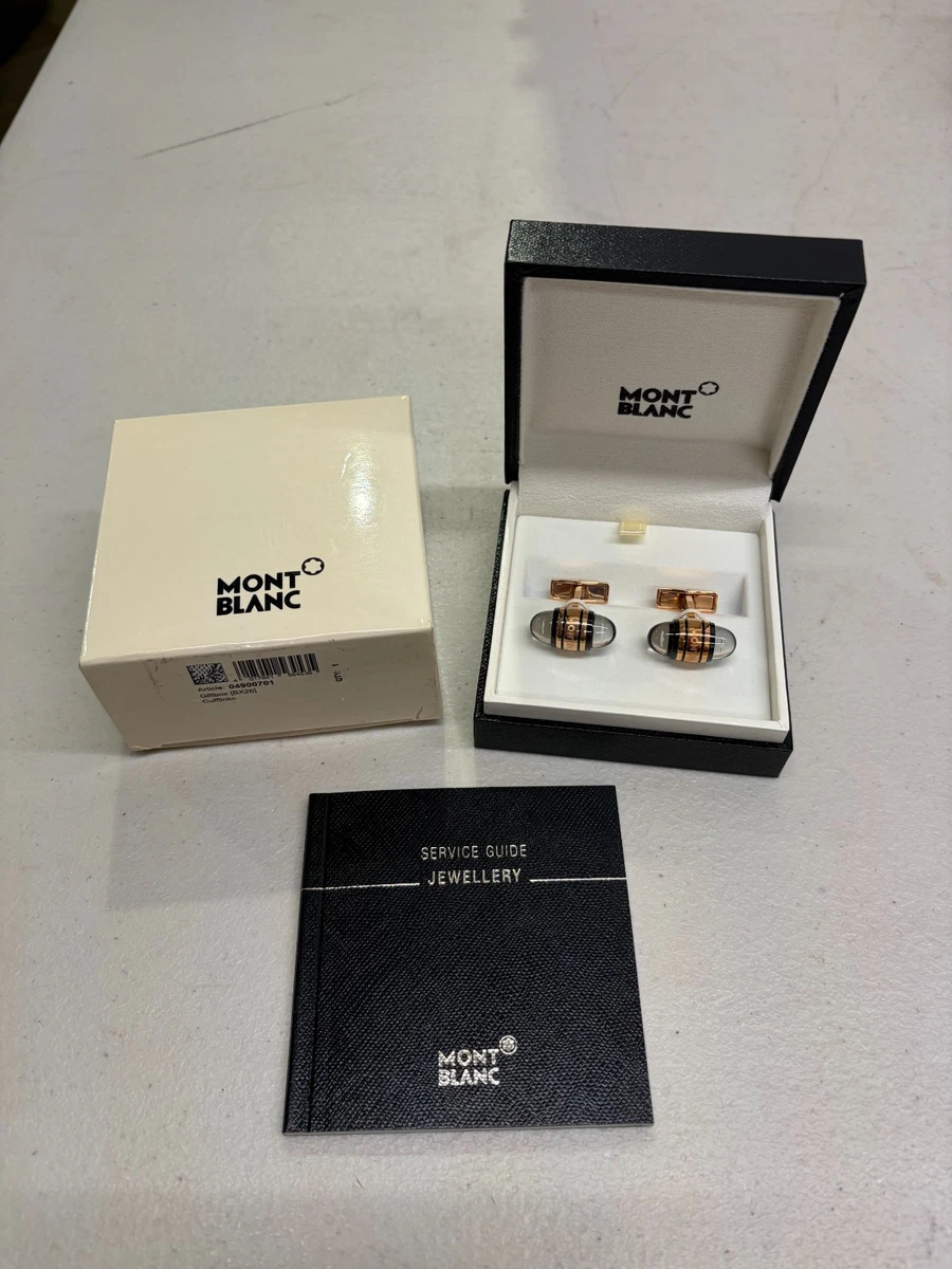 Montblanc Gold Cufflinks for Men for sale - eBay