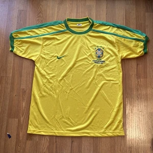 Maglia calcio Nike Brasile 1998 vintage | taglia XL - Foto 1 di 6