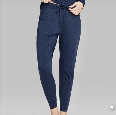 Pantalones de chándal/pijama Tommy John Downtime para mujer en azul marino ~ talla M cortos💚🍄 Foto 1 de 4