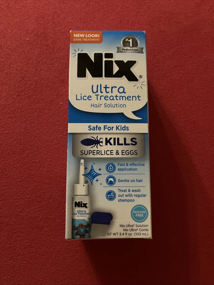 Nix Ultra 2-in-1 Super Lice Treatment with Lice & Egg Removal 3.4 fl Exp 02/27 - Image 1 of 1