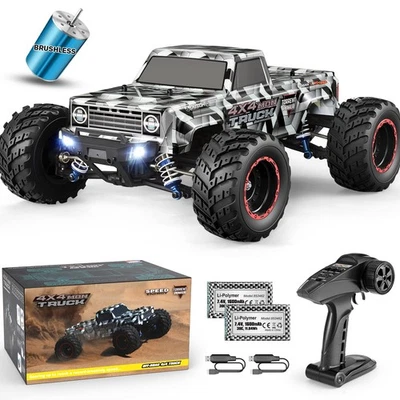 Coches de radiocontrol HAIBOXING escala 1/12 sin escobillas 903A, 4X4 todoterreno RC Monster Truck con... Foto 1 de 4