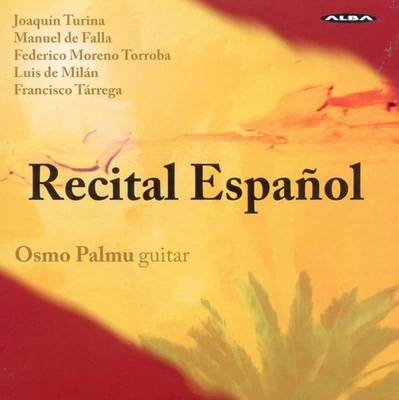Joaquin Turina Osmo Palmu: Recital Espanol (CD) Album (UK IMPORT) Foto 1 de 2