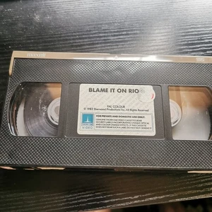 blame it on rio michael caine michelle johnson  1983 pre cert  vhs tape only - Picture 1 of 6