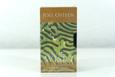 *SEALED* Joel Osteen Ministries: Making Wise Choices - Christian 3 VHS Tapes Set - Image 1 of 4
