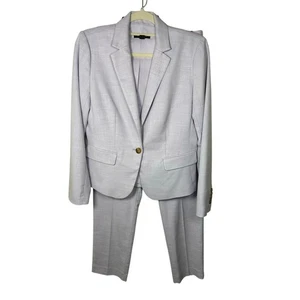 Ann Taylor Purple Blazer & Pant Suit Set Women's 4/6 - Picture 1 of 11
