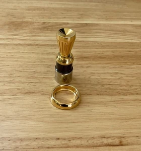 1961-1963 Chevy Impala 24k Gold Plated Lighter  And Bezel - Bild 1 von 1