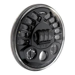 J.W. SPEAKER 7" LED Adaptive 2 Headlight Black w/o Mounting Ring 555011 - Picture 1 of 1