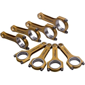 Titanized Connecting Rods for Toyota Tundra Lexus 1UR 4.6L 3UR 5.7L ARP 5.807" - Picture 1 of 17