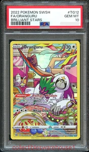 Pokemon Brilliant Stars Oranguru TG12 PSA 10 - Imagen 1 de 1