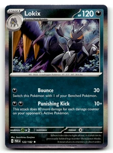 Lokix 122/182 Holo Rare SV04: Paradox Rift LP - Picture 1 of 2