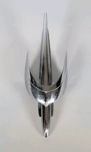 1949 1950 1951 Mercury Flying Rocket Winged Hood Top Ornament Emblem 8M-16850 - Foto 1 di 14
