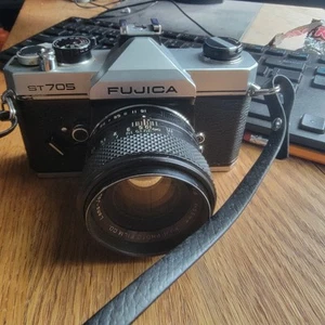 Fujica ST705 with FUJI 55mm Lens READ DESCRIPTION - Picture 1 of 5