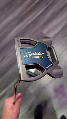TaylorMade Spider Tour S S7-CB 38 Mallet Putter Left Handed with Headcover - Image 1 of 4