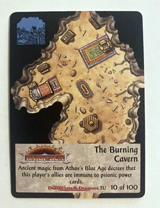 The Burning Cavern Spellfire The Underdark 10/100 TSR - Foto 1 di 1