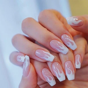 press on nails Nägel falsche künstliche selbstklebend Kunstnägel 24p - Bild 1 von 8