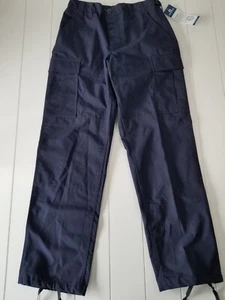 Propper Mens Blue SR Uniform BDU Trouser Pants Tactical Cargo Rip Stop NEW NWT - Picture 1 of 9