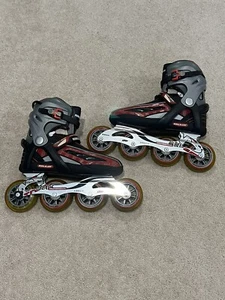 Rebelblade Pattini In Linea Professionali Serie Extra Challenge 90mm 82A ABEC 9 - Foto 1 di 18
