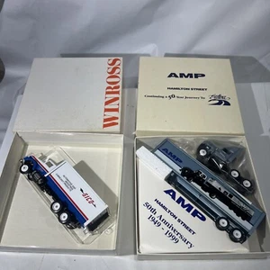 Druckguss Modell Sico Winross LKW AMP Truck Neu in Box Menge x2 - Bild 1 von 6