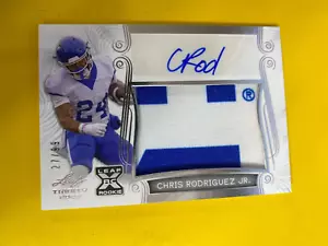 DA76333 2023 Blatt Trinity Patch Autogramm AUTO Chris Rodriguez Jr RC #27/99 - Bild 1 von 2