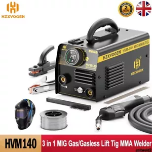 HZXVOGEN 220V 3IN1 Portable MIG Welder 200A MMA TIG MIG Gasless Welding Machine - Picture 1 of 13