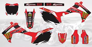 AM 266 GRAPHICS DECALS STICKERS FOR HONDA CRF250 R 2014-2017 CRF450 R 2013-2016 - Bild 1 von 1