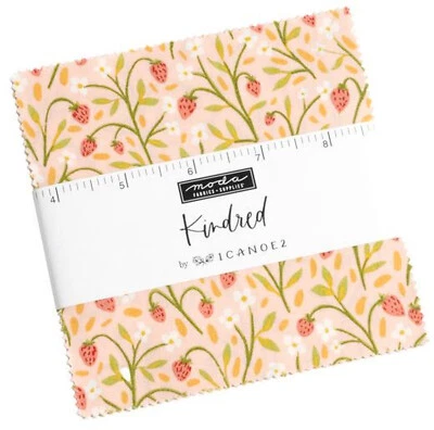 Kindred Moda Charm Pack 42 100% Cotton 5" Precut Quilt Squares - Image 1 of 2