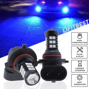 2X 9006 HB4 30SMD 3030 10000K Azul Coche Bombillas LED Lámpara DRL Luz de Conducción Antiniebla 12V - Imagen 1 de 12