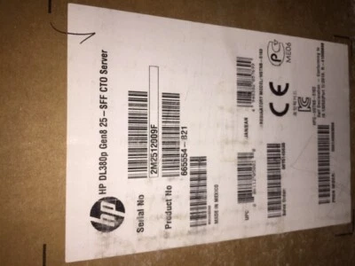 HP DL380P G8 665554-B21 25XSFF  FULLY LOADED - Image 1 of 4