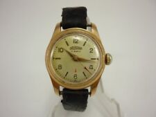 WWII 1940's Swiss DELBANA Ladies Wrist Watch Gold Plated 17 J  