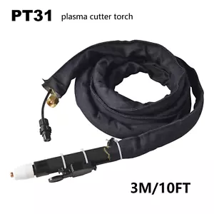 Pt31 & Lg40 air integrated Plasma cut Torch 3M\10feet straight Machine Torch - Picture 1 of 9