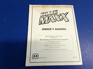 Blue Maxx by Merit Bedienungsanleitung - 1999 Version - Bild 1 von 1