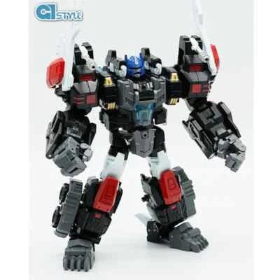  Optimal Optimus Black Maximal Knight 8802B Actions Figure Robot model - Image 1 of 4