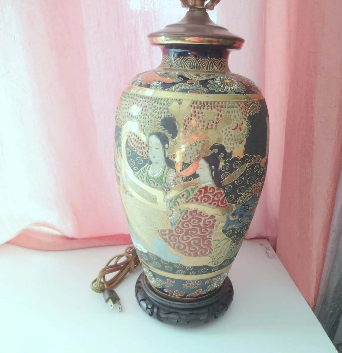 铜日本古董花瓶| eBay