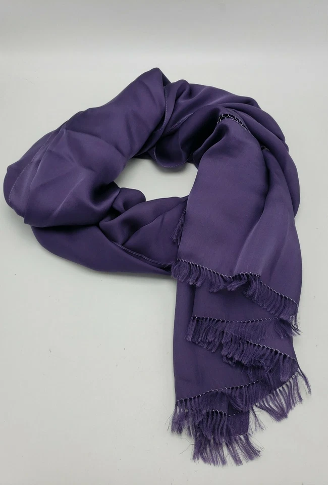 ECHO 100 Silk Scarf Rectangle Cooper Circles K105