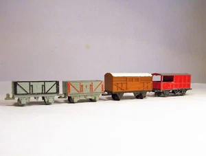 Lone Star Locos Spur N Vier schöne Güterwagen - die britische Schiebetrix - (K2) - Bild 1 von 8