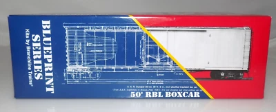 HO Trains Blueprint Series 50' Plug Door 1807 Garx/N & W Box Car #51427 Kit - Image 1 of 3