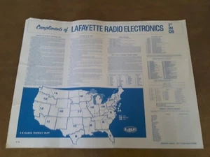 Lafayette Radio Electronics 1st in CB Poster - Picture 1 of 11