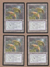 MTG - 4X Heart of Yavimaya X4 - Alliances - Rare EX/NM+ - Playset