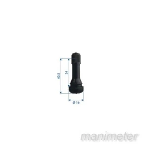 25 Gummiventile, Snap in Ventile TR438, TR 438, Roller, Motorrad - Bild 1 von 1