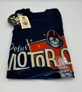CUSTOM TEE SHIRT DELUX MOTOR OIL LA MARCA DEL DIABLO SIZE S - Picture 1 of 3
