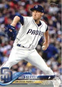 2018 Matt Strahm #368 Baseball Card (Topps) - Picture 1 of 1